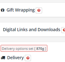 Find 'Digital Links and Downloads' section